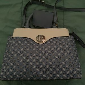 Women guess bag Blue Dark Blue & White brand new